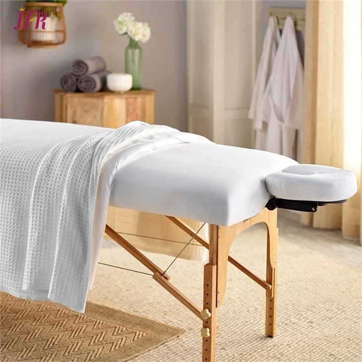 waffle throw blanket